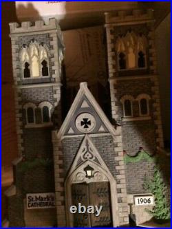 DEPT 56 CHRISTMAS IN THE CITY Village CATHEDRAL CHURCH OF ST. MARK NIB