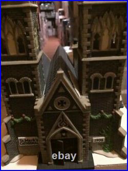 DEPT 56 CHRISTMAS IN THE CITY Village CATHEDRAL CHURCH OF ST. MARK NIB