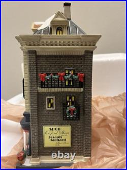 DEPT 56 Christmas In The City OXFORD SHOES SEE DESCRIPTION