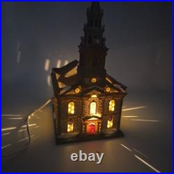 DEPT 56 Christmas In The City ST. PAUL'S CHAPEL 4020173 RETIRED MIB WORKING