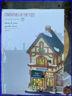 DEPT 56 Christmas In The City STEMS & VINES GARDEN HOUSE NIB