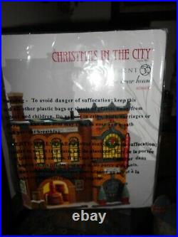 DEPT 56 Christmas In The City THE BREW HOUSE STILL SEALED NIB