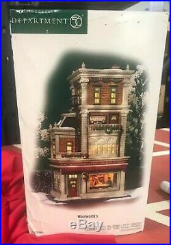 DEPT 56 Christmas In The City WOOLWORTH'S DEPT STORE 59249 in Box
