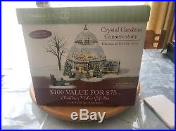 DEPT 56 Christmas in the City CRYSTAL GARDENS CONSERVATORY! New, Beautiful