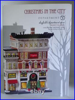 DEPT 56 Christmas in the City DAYFIELD'S DEPARTMENT STORE #808795 NEW
