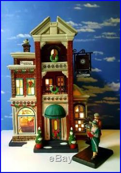 DEPT 56 Christmas in the City DOWNTOWN RADIOS & PHONOGRAPHS Plus NEW PHONOGRAPH