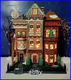 DEPT 56 Christmas in the City EAST VILLAGE ROW HOUSES! Complete, Excellent