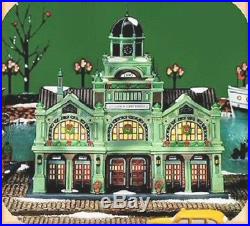 DEPT 56-Christmas in the City East Harbor Ferry Terminal Brand New