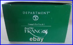DEPT 56 Christmas in the City FRANGO'S FOR YOU & I #56-06301 -RARE! NEW