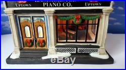 DEPT 56 Christmas in the City HAMMERSTEIN PIANO CO. Plus KID GLOVE MOVING! Rare
