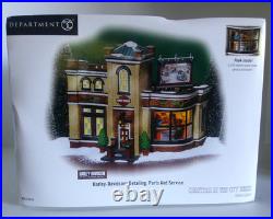 DEPT 56 Christmas in the City HARLEY-DAVIDSON DETAILING, PARTS And SERVICE