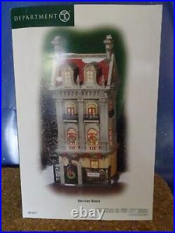 DEPT 56 Christmas in the City HARRISON HOUSE Original Box & Light 59211 2003 VGC