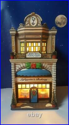 DEPT 56 Christmas in the City LAFAYETTE'S BAKERY! Cookies, Cakes, Bread, Pretty
