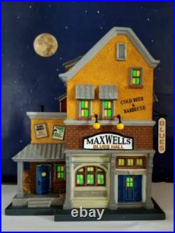 DEPT 56 Christmas in the City MAXWELL'S BLUES HALL! Juke Joint, Speakeasy, Music DEPT 56 Christmas in the City MAXWELL'S BLUES HALL! Juke Joint, Speakeasy, Music