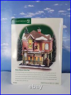 DEPT 56 Christmas in the City MOLLY O'BRIEN'S IRISH PUB! Beer, Ale, Excellent