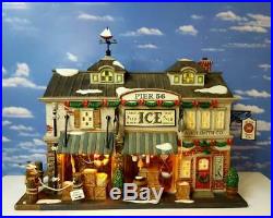 DEPT 56 Christmas in the City PIER 56 EAST HARBOR Excellent! Complete