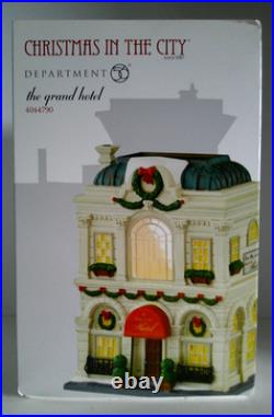 DEPT 56 Christmas in the City THE GRAND HOTEL #4044790 -VERY RARE & NEW
