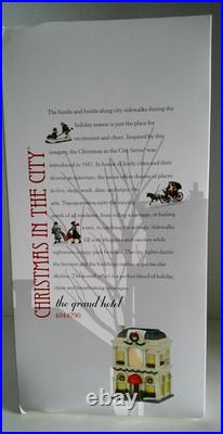 DEPT 56 Christmas in the City THE GRAND HOTEL #4044790 -VERY RARE & NEW