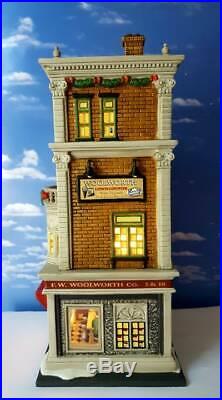DEPT 56 Christmas in the City WOOLWORTH'S! New, Rare