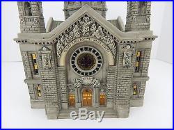 DEPT 56 Christmas in the city CATHEDRAL OF SAINT PAUL Patina Dome Edition