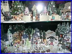 DEPT 56 Dicken's Village Snow & Christmas in the City Bldgs People Trees Etc