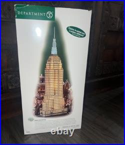 DEPT 56 EMPIRE STATE BUILDING Christmas in the City #56.59207RETIRED COLLECTORS