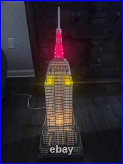 DEPT 56 EMPIRE STATE BUILDING Christmas in the City #56.59207RETIRED COLLECTORS