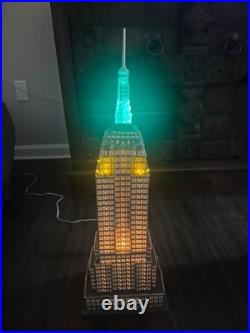 DEPT 56 EMPIRE STATE BUILDING Christmas in the City #56.59207RETIRED COLLECTORS