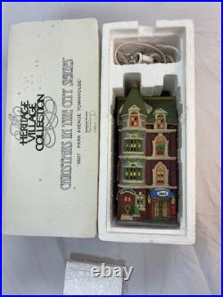 DEPT 56 Heritage 5607 Park Avenue Townhouse 1989 Christmas In The City 5977-3