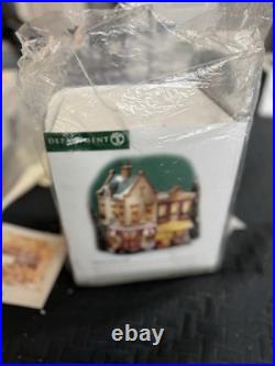 DEPT 56 Heritage Village JOHNSON'S GROCERY & DELI Lighted Christmas in the City
