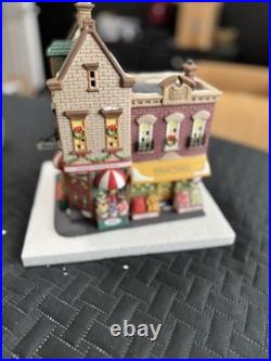 DEPT 56 Heritage Village JOHNSON'S GROCERY & DELI Lighted Christmas in the City