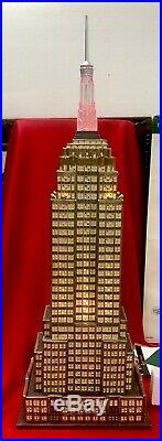 DEPT 56 Historical Landmark Series EMPIRE STATE BUILDING Excellent in Box