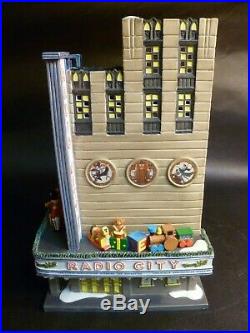 DEPT 56 RADIO CITY MUSIC HALL / Christmas in the City NYC / NO ADAPTER