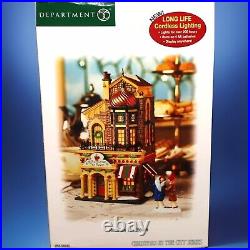 DEPT 56 Russian Tea Room 59245 Christmas In The City NIB FREE & FAST SHIPPING