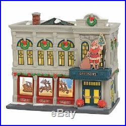 Davidsons Department Store Dept 56 6003057 Christmas In The City Village snow Z