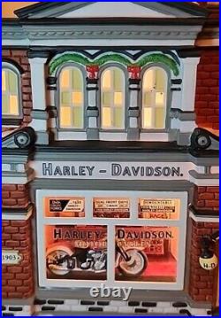 Dep 56 Harley Davidson City Dealership #59202 Christmas in the City 2002 NIB