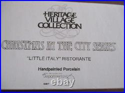 Dep. 56christmas In The Citylittle Italy Ristorante1991