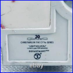 Depart. 56 Christmas in the City Light Nouveau 2007 Edition 56.59258 SOLD AS IS