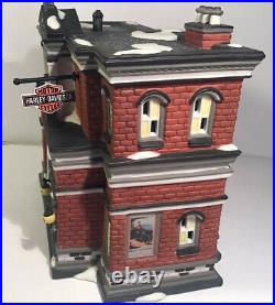 Department 56 #2 Christmas in the City Harley Davidson City Dealership 56.59202