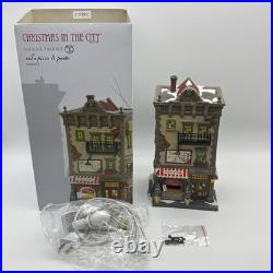 Department 56 #4056623 Sal's Pizza & Pasta Christmas In The City Village EUC