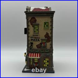 Department 56 #4056623 Sal's Pizza & Pasta Christmas In The City Village EUC