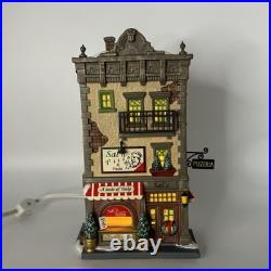 Department 56 #4056623 Sal's Pizza & Pasta Christmas In The City Village EUC