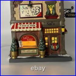 Department 56 #4056623 Sal's Pizza & Pasta Christmas In The City Village EUC