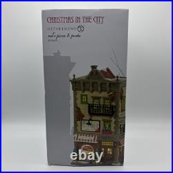 Department 56 #4056623 Sal's Pizza & Pasta Christmas In The City Village EUC