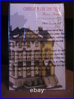 Department 56 7400 Beacon Hill Christmas in the City Limited Edition 2013 SEALED