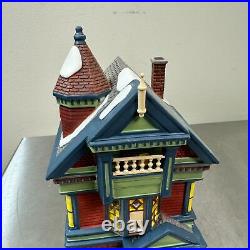 Department 56 755 PACIFIC HEIGHTS Christmas in the City #4036494 with Box LTD 2014