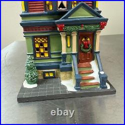 Department 56 755 PACIFIC HEIGHTS Christmas in the City #4036494 with Box LTD 2014