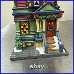 Department 56 755 PACIFIC HEIGHTS Christmas in the City #4036494 with Box LTD 2014