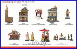 Department 56 All New For 2025 Christmas In The City Village Lit Buildings And A