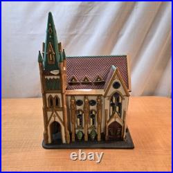 Department 56 All Saints Corner Church Christmas in the City Lighted House